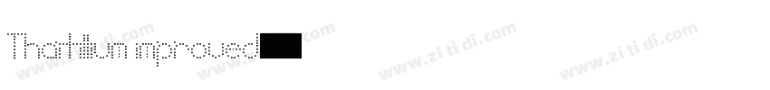 Thaitillium improved字体转换